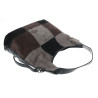 Torebka Damska zamszowa shopper listonoszka modna lekka torba DC558 Czarna