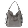 Torebka Damska Plecak Shopper na Ramię Torba 2w1 Worek Pojemna SR009 Taupe