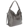 Torebka Damska Plecak Shopper na Ramię Torba 2w1 Worek Pojemna SR009 Taupe