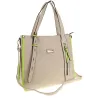 CHARRO Elegancka Torebka Damska Teczka listonoszka CH736243 Beige