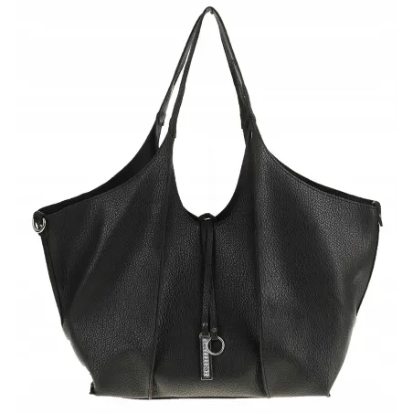 Maxfly Włoska Marka Torebka Damska worek listonoszka MF1778 Black